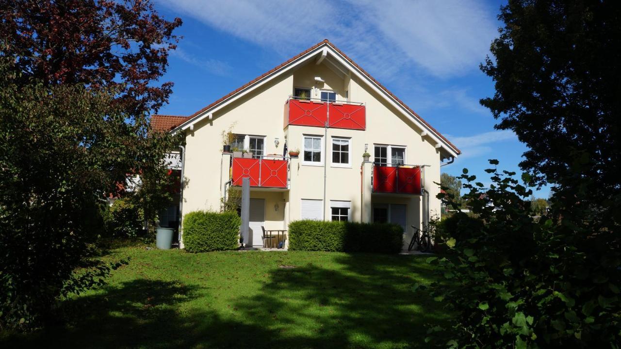 Bodensee Apartment Wasserburg "Im Tiefen Brunnen" Bagian luar foto
